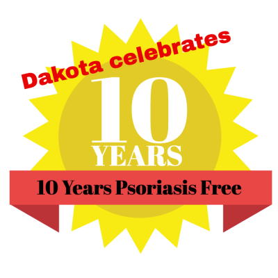 Celebrating 10 Years Psoriasis Free!